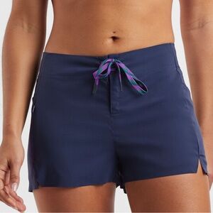 NWT Title Nine Women's Navy Swim Surf Shorts